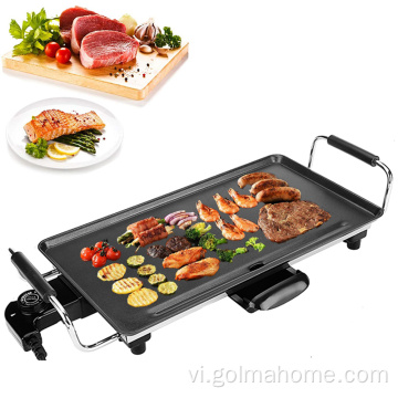 2021 Thiết bị nhà bếp mới Thép không gỉ Bếp điện Báo chí Liên hệ Grill Panini Sandwich Maker Tosp BBQ Grills